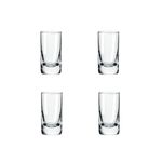 4 Copos de Cristal Para Cachaca 70 Ml Classic